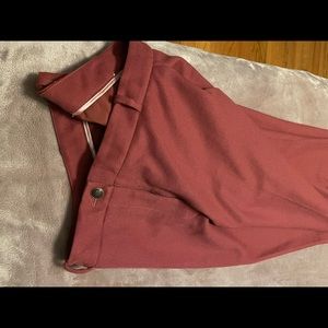 WHBM bootcut dark pink trouser pants